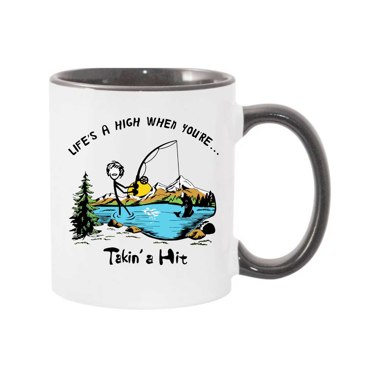 Takin' a Hit Coffee Mug