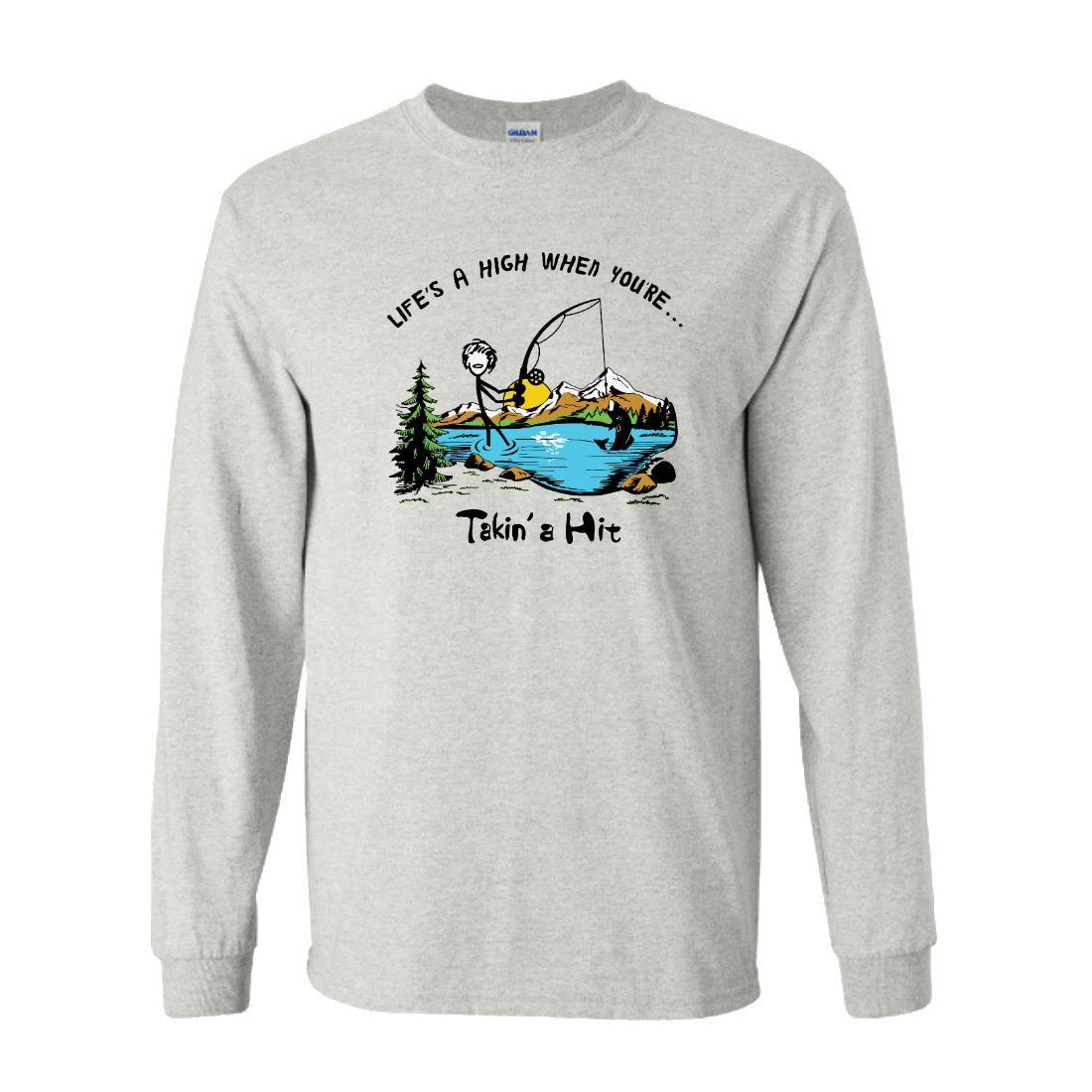 Takin' a Hit Long Sleeve Shirt