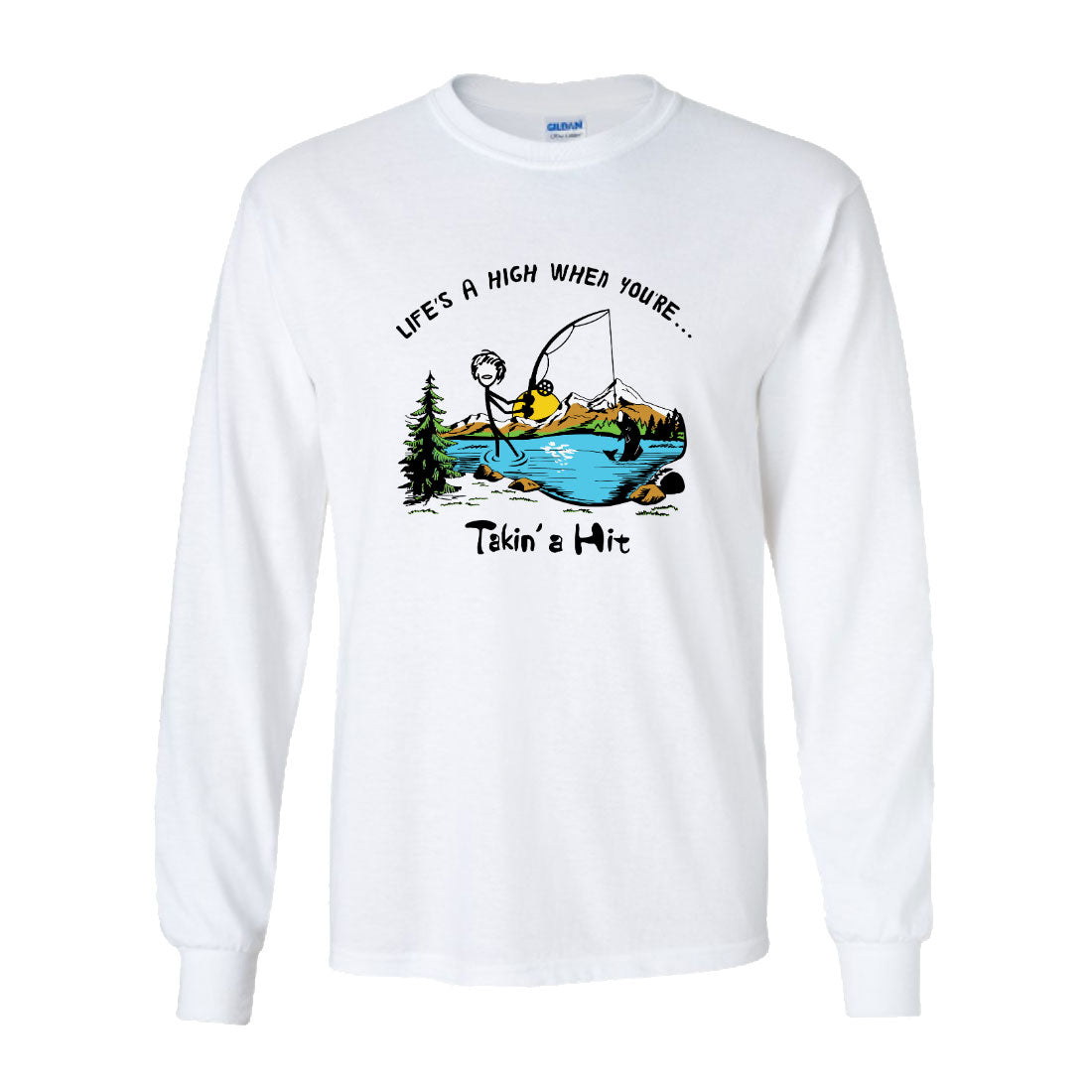 Takin' a Hit Long Sleeve Shirt