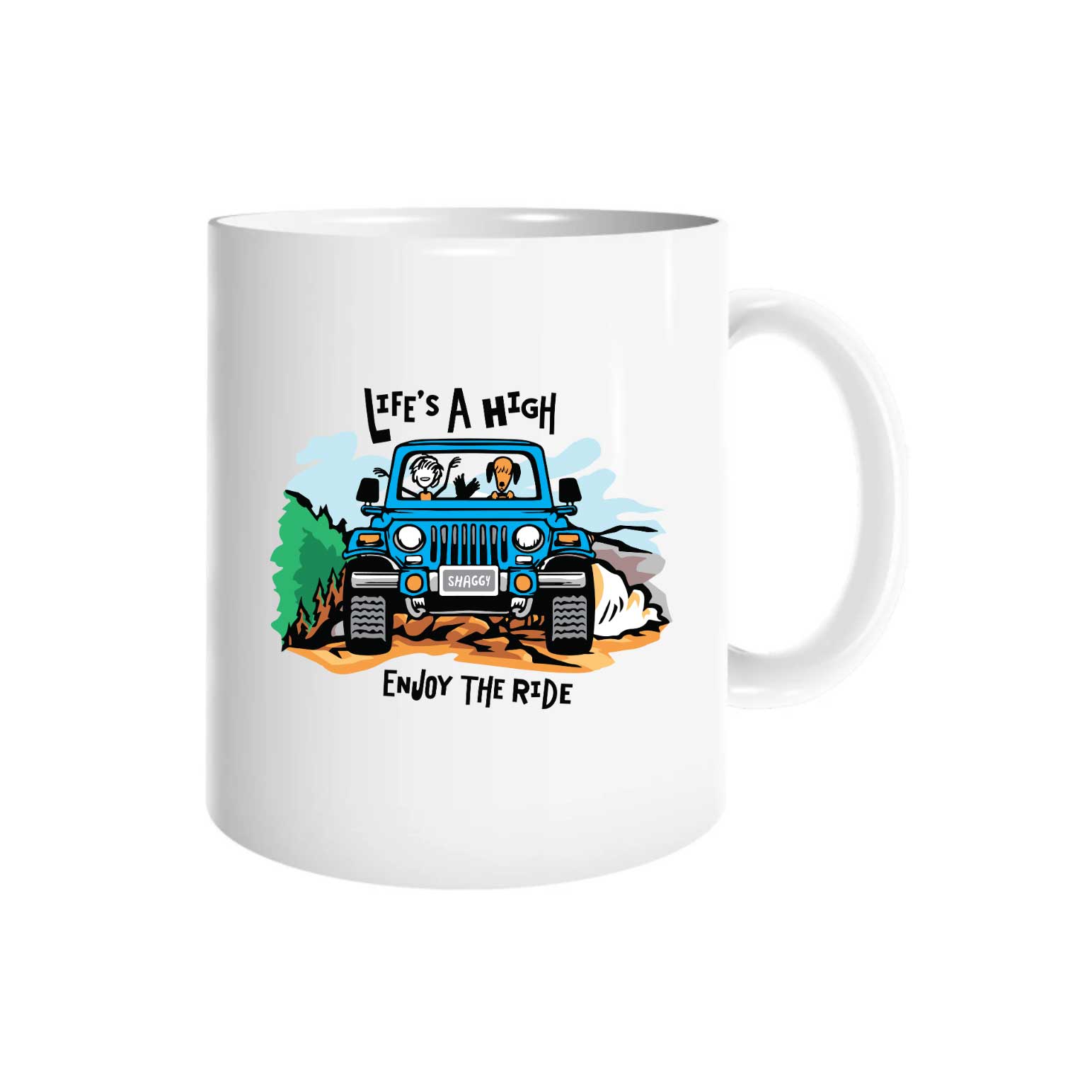 Enjoy The Ride Coffee Mug