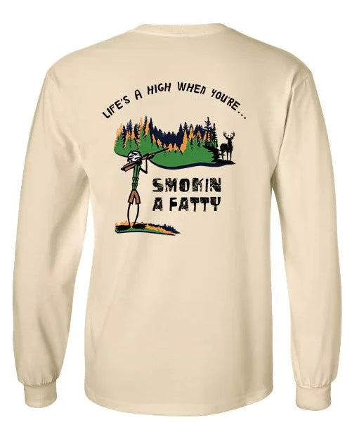 Smokin' a Fatty Long Sleeve Shirt