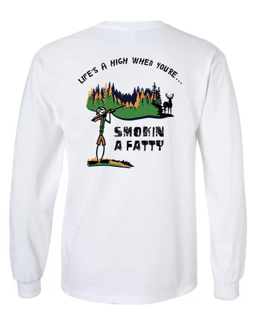 Smokin' a Fatty Long Sleeve Shirt