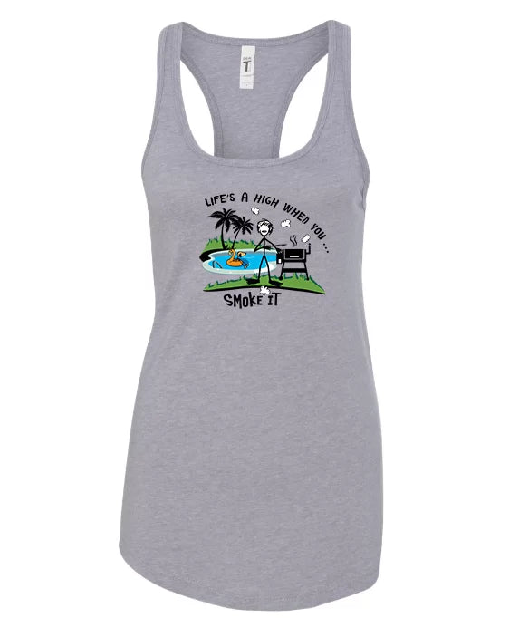 Smoke It Racerback Tank Top