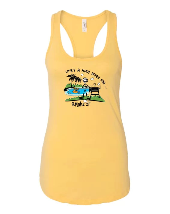 Smoke It Racerback Tank Top