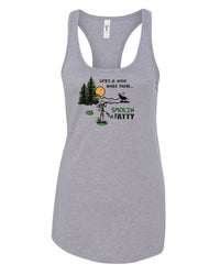 Smokin' a Fatty Racerback Tank Top